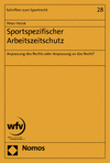 Untersuchung zum Arbeitszeitgesetz im Sport