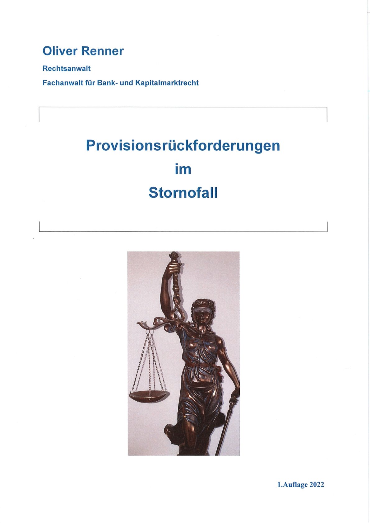Provisionsrückforderungen im Stornofall