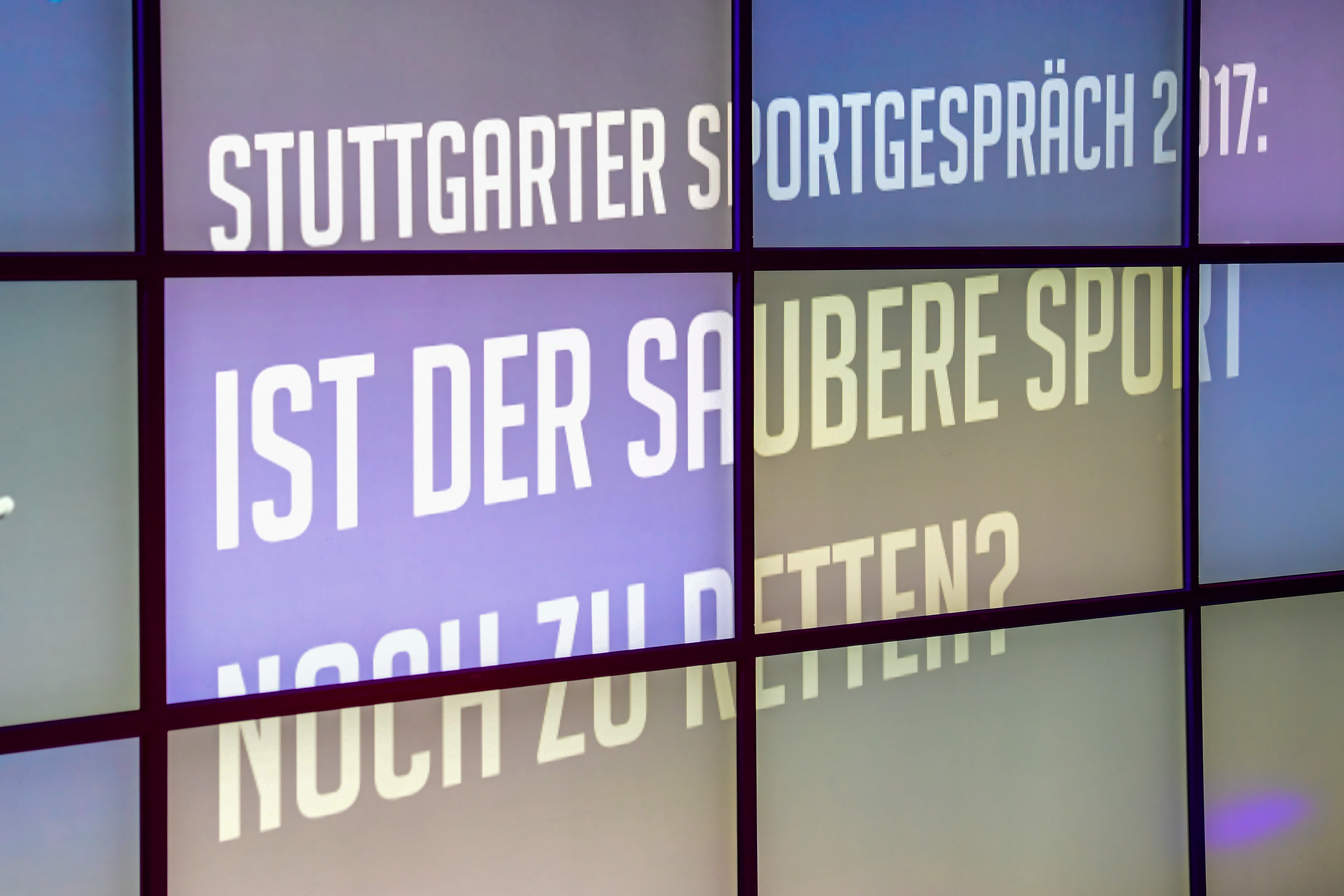 Stuttgarter Sportgespräch: Stärkere Rolle der WADA gefordert